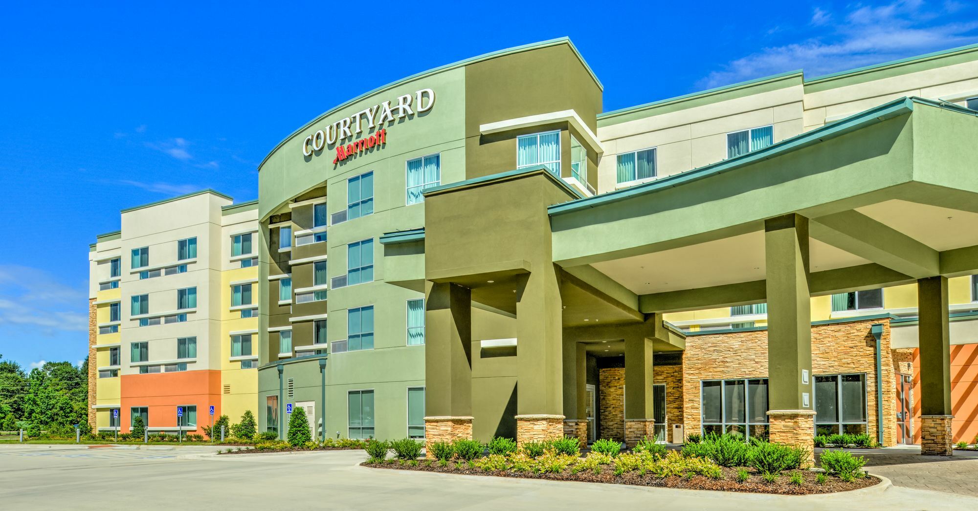 Courtyard Lake Charles Esterno foto